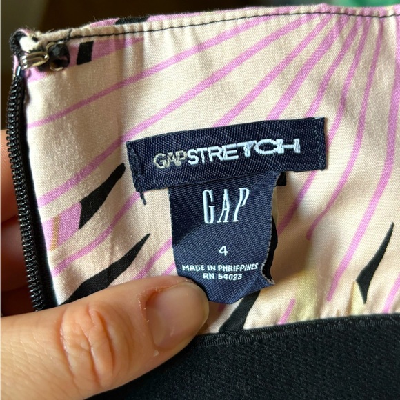 GAP STRETCH TROPICAL MINI DRESS - Picture 3 of 3